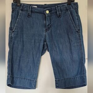 Women's Blue Denim Shorts